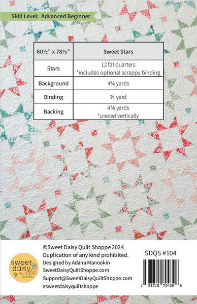 Sweet Stars Quilt Kit