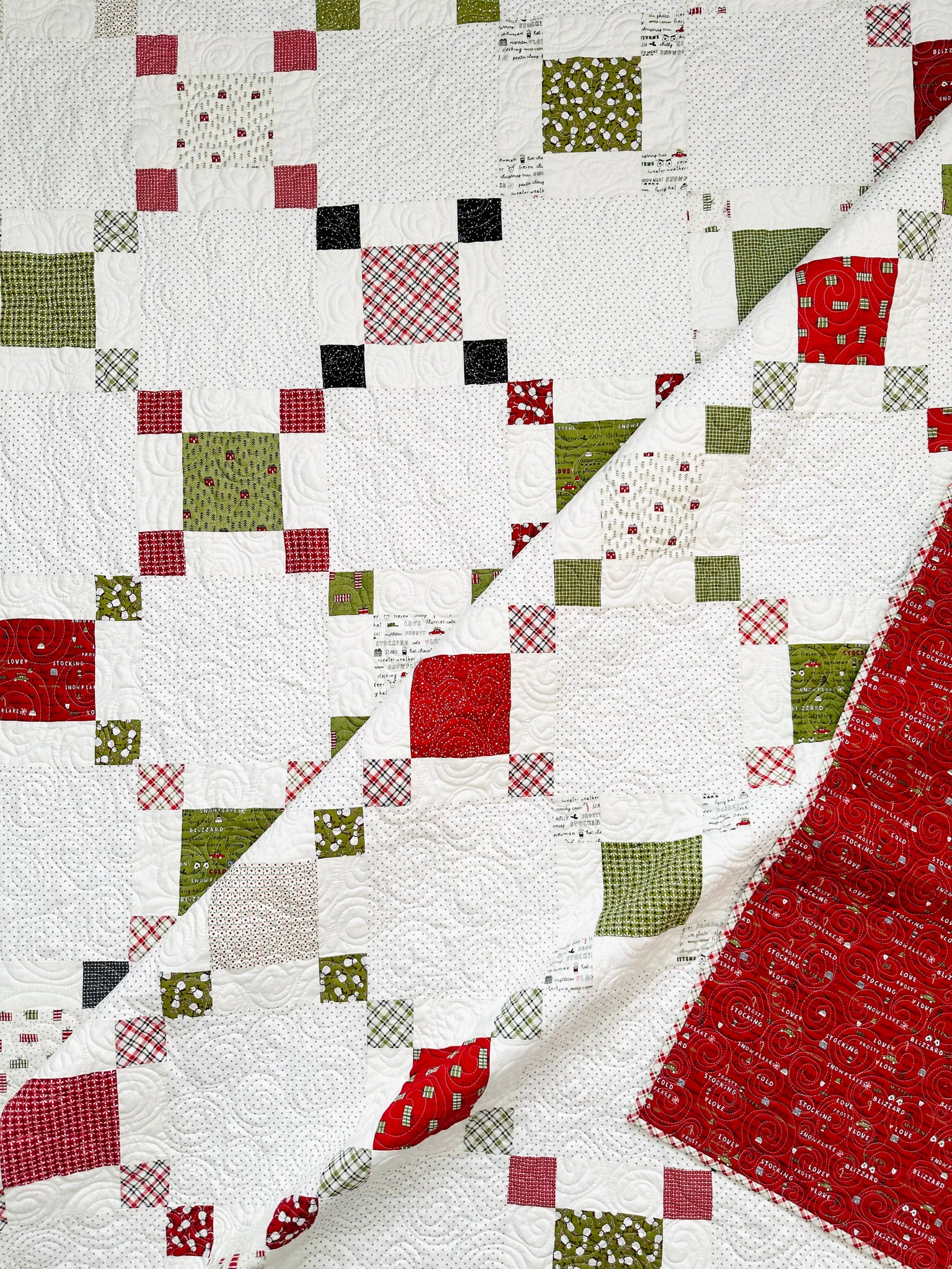 Woodruff Quilt Kit - Blizzard